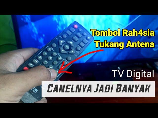 Solusi cenel tv digital cuma dapat sedikit