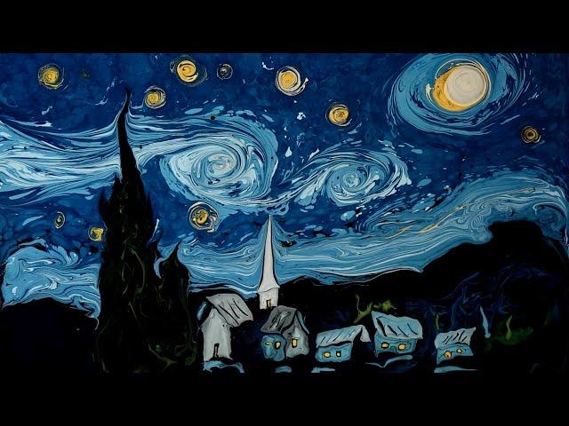 Van Gogh on Dark Water