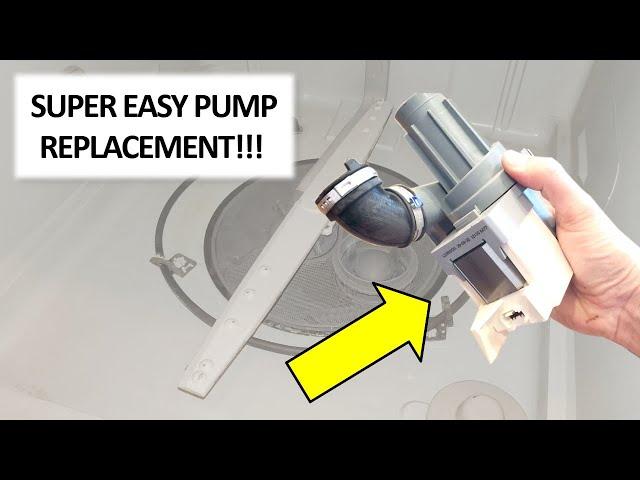 Pump Replacement - Whirlpool Dishwasher - Circulation Pump Fix