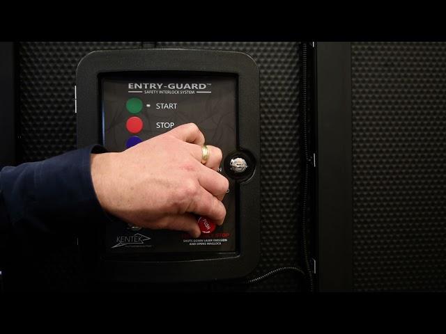 Laser Area Control Measures: Demonstration of ENTRY-GUARD™ Control Panel, Full Cycle