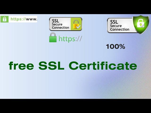 Free SSL Certificate - Install free SSL Certificate step by step