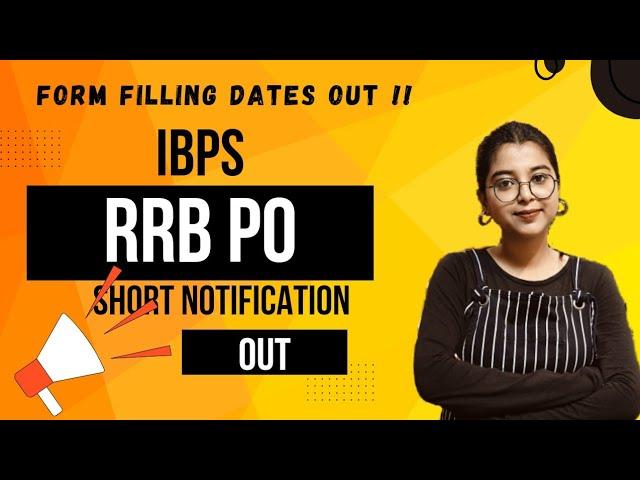 RRB PO Short Notification out  | Time to gear up your preparation game  | IBPS | RRB PO 2024