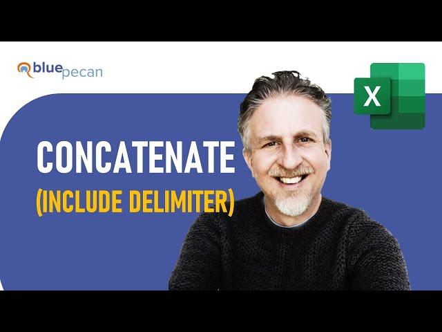 How to Concatenate in Excel | Concatenate with Space, Comma or Other Delimiter