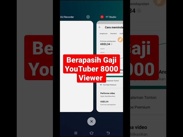 Berapasih Gaji YouTuber 8000 Viewer Setelah di Monetisasi