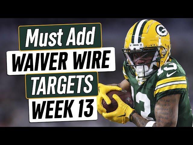 Week 13 Waiver Wire Adds | 2024 Fantasy Football Advice