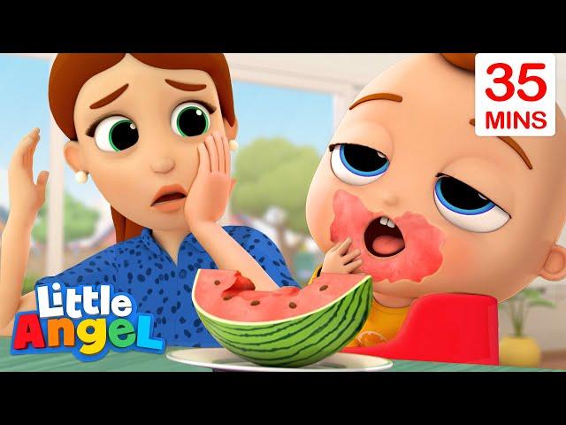 Nap Time For Baby John + More Little Angel Kids Songs & Nursery Rhymes