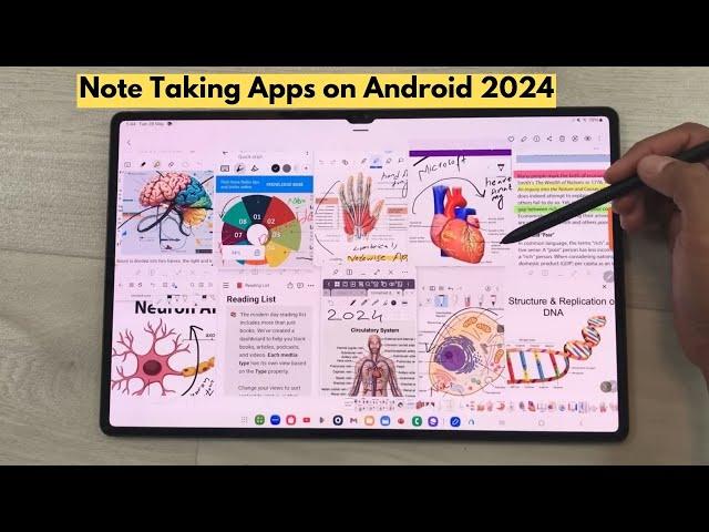 Top 5 Note Taking Apps on Android for 2024