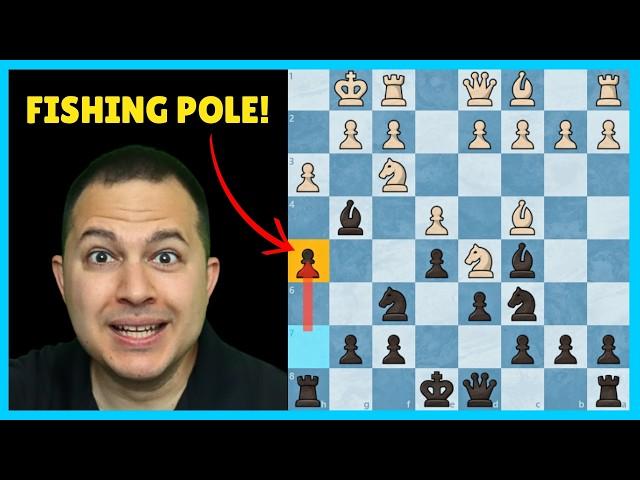 FISHING POLE TRAP IS SO GOOD | Chess Rating Climb 682 to 730