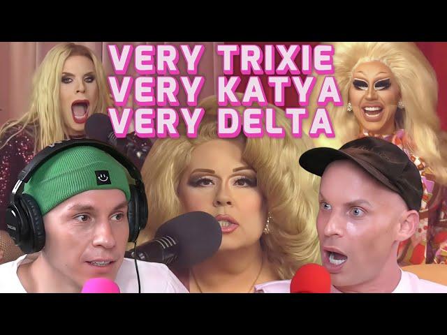 Very Trixie, Very Katya & Very Delta | The Bald and The Beautiful & Very Delta Compilation ️