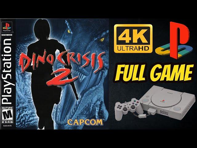 Dino Crisis 2 | PS1 | 4K60ᶠᵖˢ UHD| Longplay Walkthrough Playthrough Full Movie Game