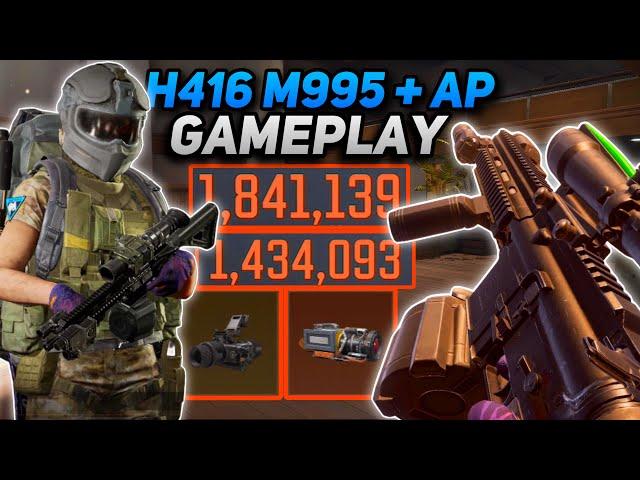 H416 M995 + AP GAMEPLAY - Arena Breakout TV STATION