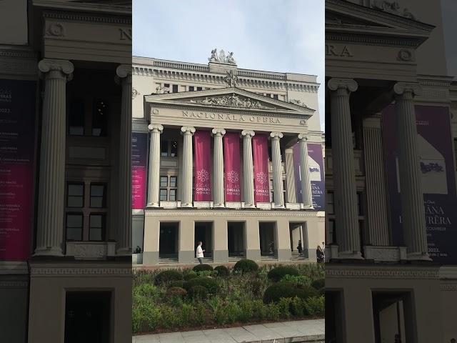 Seeing Theater and Ballet in Riga, Latvia.