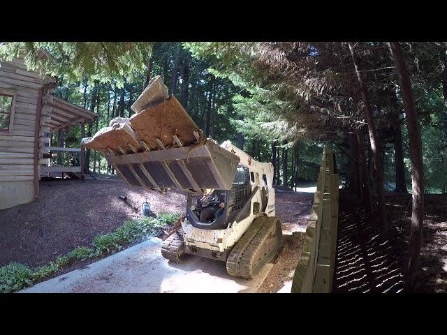 Kennesaw, GA Cobb County concrete driveway demolition and gravel installation