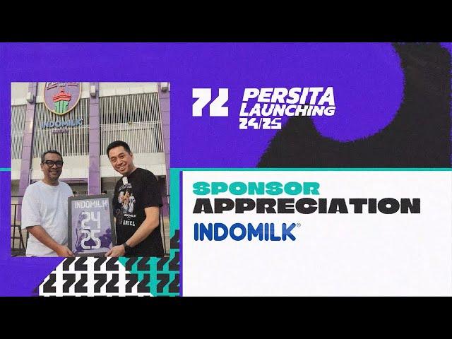 SPONSOR APPRECIATION 24/25 | INDOMILK