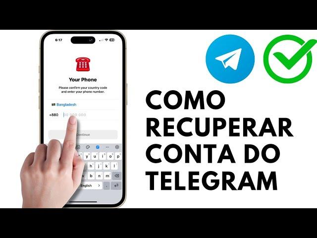 Como recuperar conta do Telegram sem e-mail ou telefone | Recuperar conta do Telegram