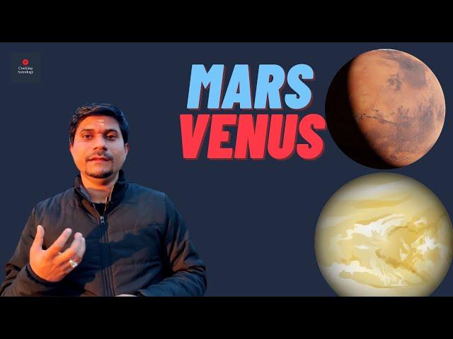 Mars and Venus Conjunction in Vedic Astrology