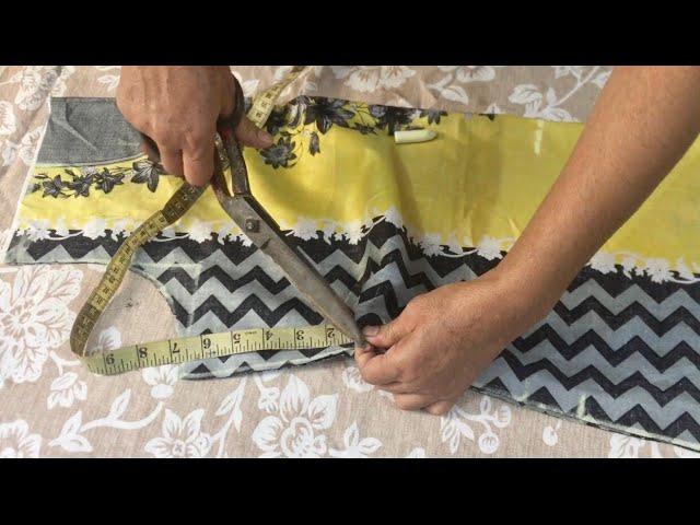 Simple Shirt (Kameez) Cutting | How to Cut a Shirt Step By Step | Simple Shirt Cutting & Measurement