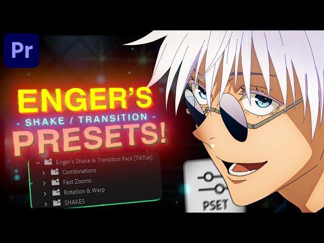 Enger's Shake & Transition PRESET PACK! - Premiere Pro (for edits/AMVs)