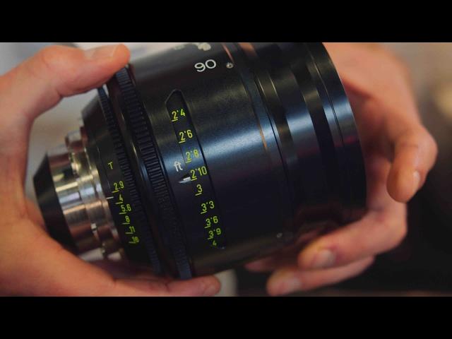 Cinescope and TLS cine rehoused Leica R primes at BSC Expo