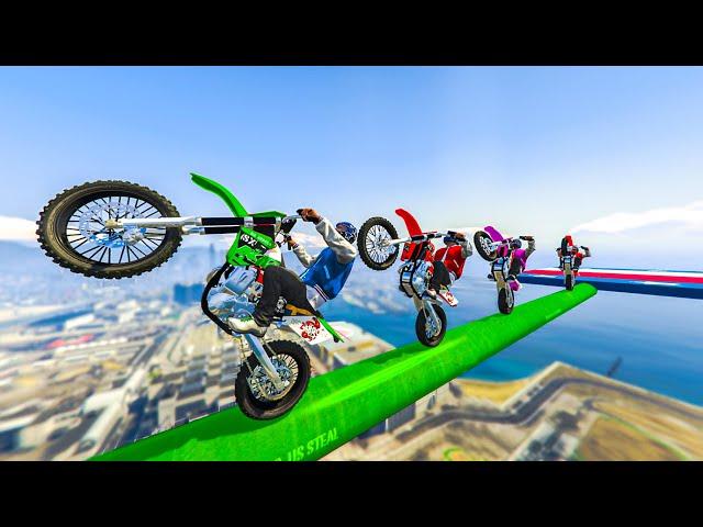 I Completed CRAZY SKILL TEST RACES In GTA 5!