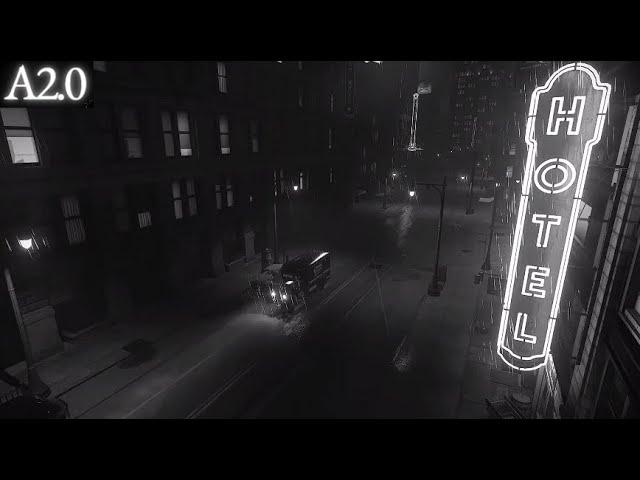 Mafia Remastered Ambience: A Night of Noir (Rain/Night/Soft Jazz) (1HR)