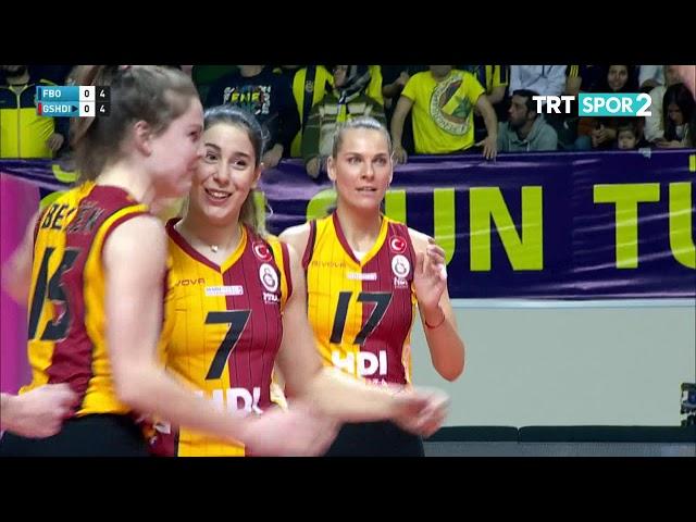 2019-2020 VVSL 15.Hafta Fenerbahçe OPET - Galatasaray HDI Sigorta