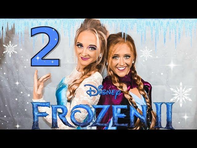 FROZEN 2! *HILARIOUS*  (Elsa & Anna meet Belle & Cinderella)