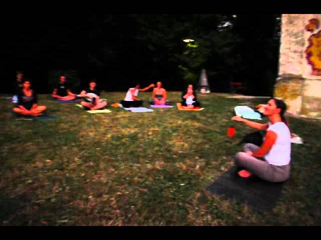 YOGA AL PARCO SAN MICHELE LUGANO - SOUND HARMONY VIBRATION 25 JUL 2012