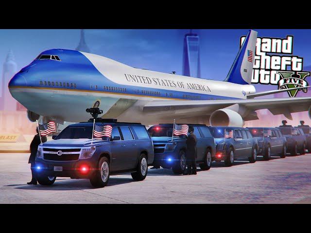 LIBERTY CITY PRESIDENTIAL ESCORT in GTA 5 RP!