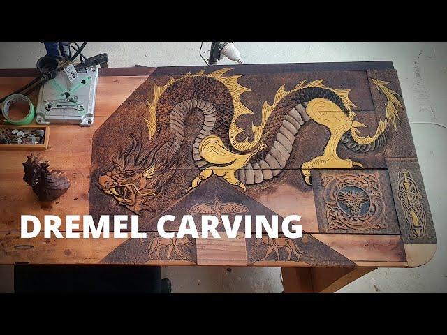 Carving a Dragon from Wood