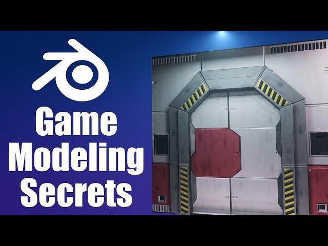 9 and 2 half Blender Game Modeling Tips