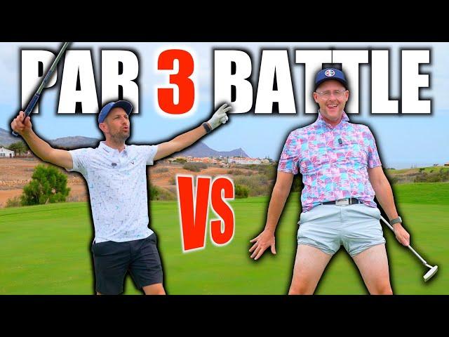 Crazy Par 3 Golf Course Match - Never Play Golf With People You Hate!