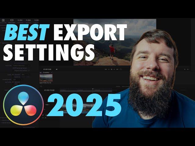 Best Export Settings For DaVinci Resolve For YouTube (with FREE Export Presets)