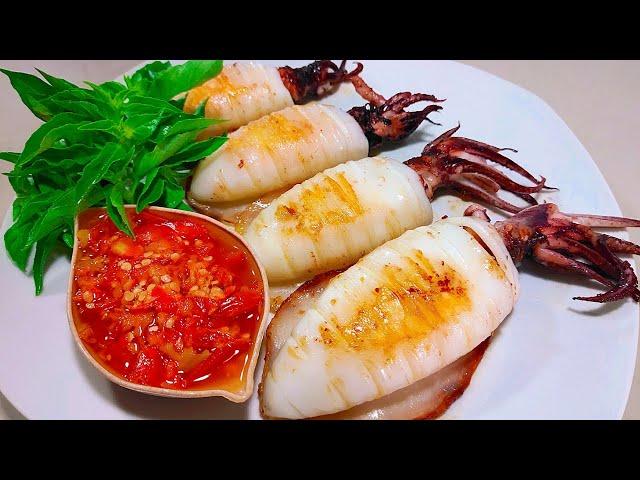 Cukup dengan cara & bumbu yang sederhana ini, dijamin langsung jatuh cinta sama rasanya! Resep cumi!