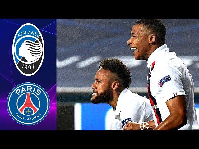 Atalanta vs PSG Champions League Quaterfinal 12.08.20 | Highlights FIFA 20