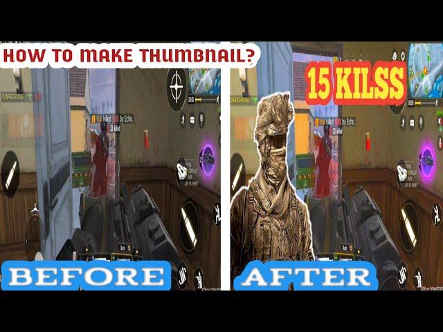 TUTORIAL: How to make thumbnail for your youtube videos? | Nonax Gaming