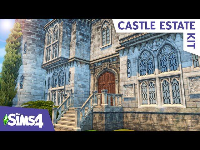 GOTHIC ARCHES & ORNATE WINDOWS // The Sims 4 Castle Estate Kit Build & Buy Overview