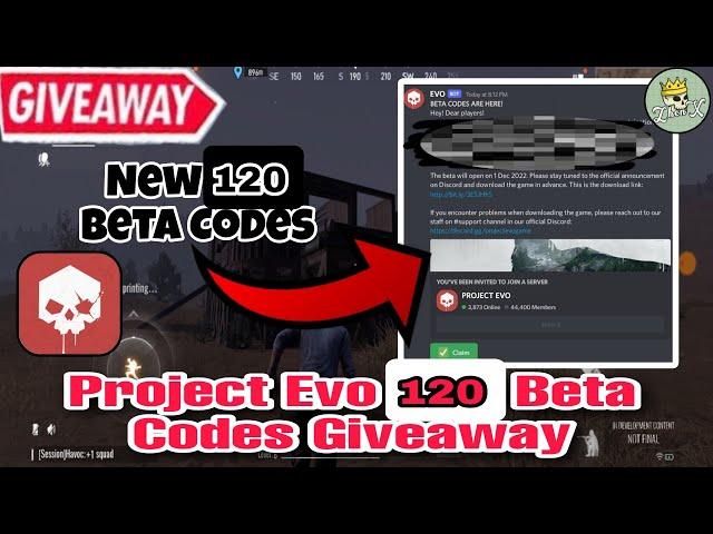 Project EVO - Activation Beta Codes Giveaway! | Survival Gameplay (Android/IOS) - Beta Test