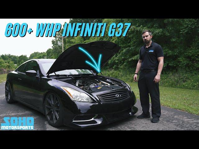 HOW TO BUILD A 600+ WHP SINGLE TURBO INFINITI G37