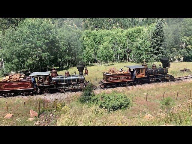 Eureka and Glenbrook on the Cumbres & Toltec 2021 part II