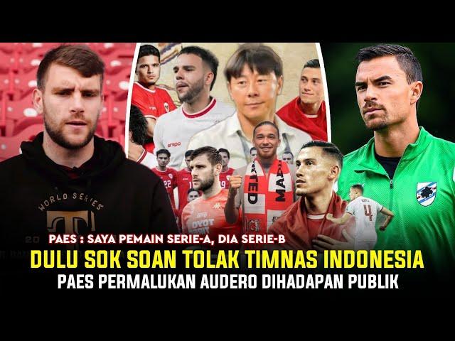 BIKIN GEGER! Ketika Paes Bikin Malu Audero Setelah Berani Tolak Timnas Indonesia Hanya Karena Ini??