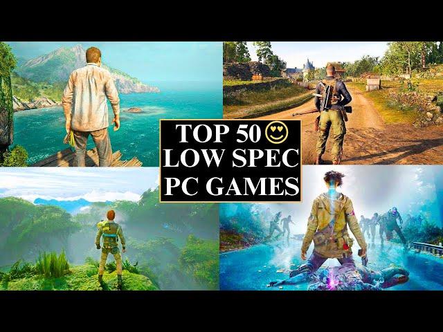 Top 50 Games for Low Spec PC | ( 1 GB RAM / 2GB RAM / 512 MB RAM / intel HD Graphics )