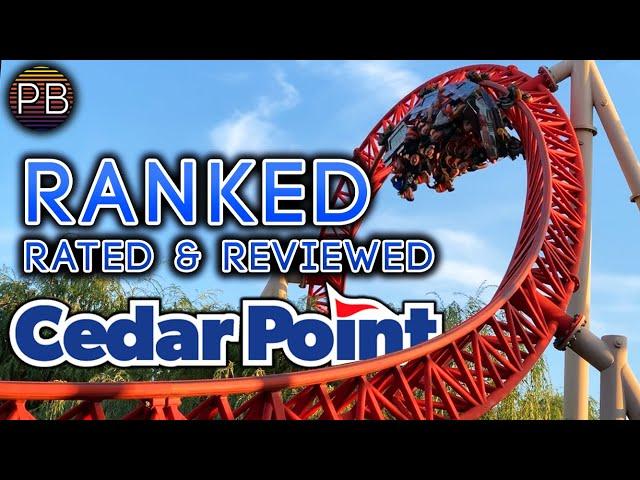 Every Coaster at Cedar Point Ranked, Rated & Reviewed! My Thoughts on the Best Coasters on Earth!