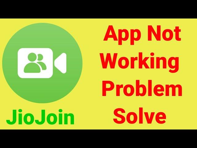 Fix Jio Join App Not Working & Opening Problem Solve