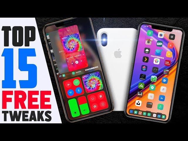 Top 15 NEW & FREE iOS 12 Jailbreak Tweaks for A12 Chimera! (Best Sileo Tweaks #6)