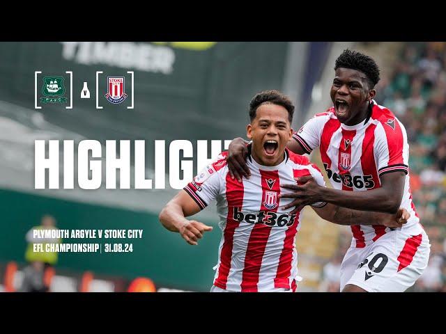 Million magic delivers Devon delight 🪄 | Plymouth Argyle 0-1 Stoke City | Highlights