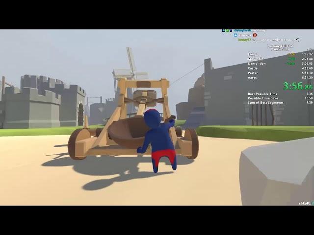 Human: Fall Flat Speedrun in 7:48 (WR)