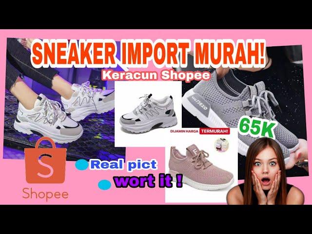 SHOPEE HAUL - Sneaker korea murah !! WORT IT GUYS..