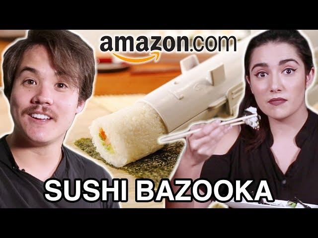 I Tried A Sushi "Bazooka" From Amazon