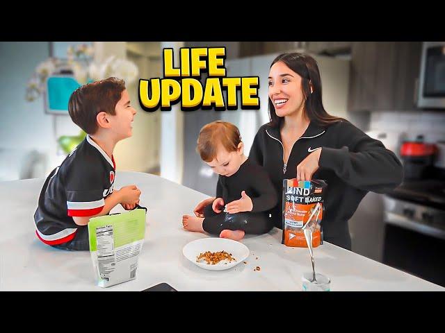 LIFE UPDATE | Kades milestones, moving, diet, cooking, special events